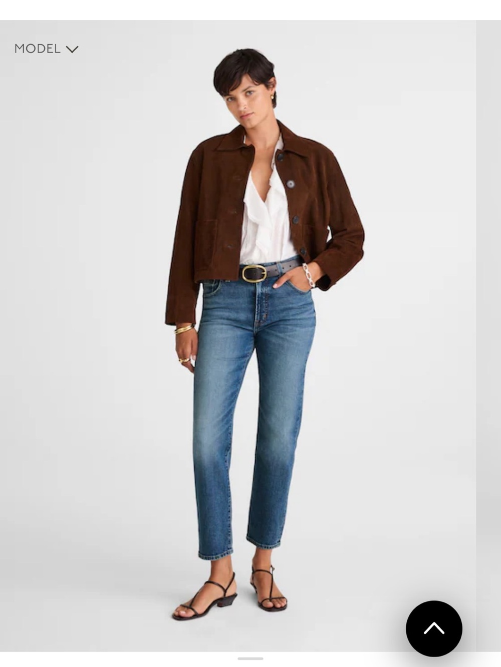 Madewell Jules Slim Boyfriend Jean in Middledale Wash size 26